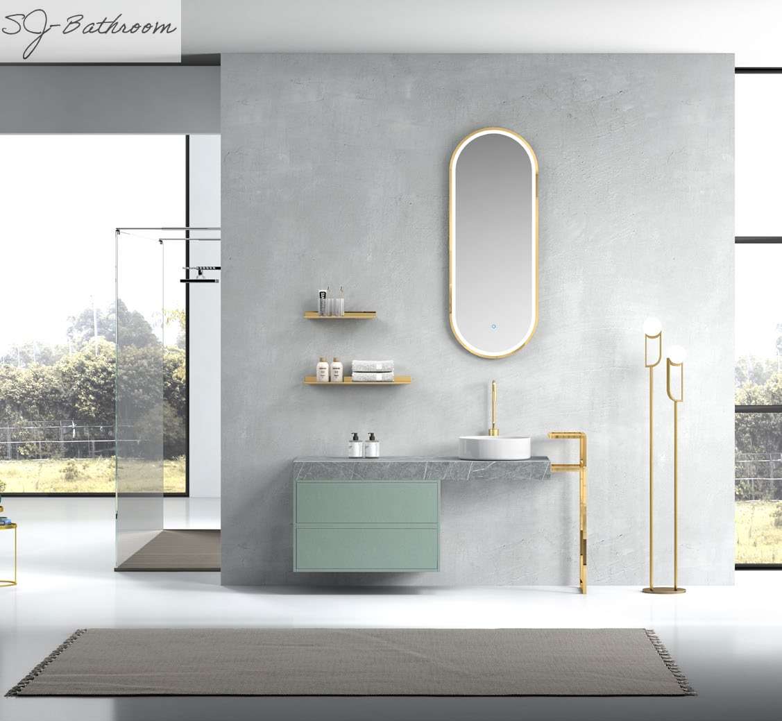 Luxury hot selling modern bathroom cabinet in European market SJ-2033