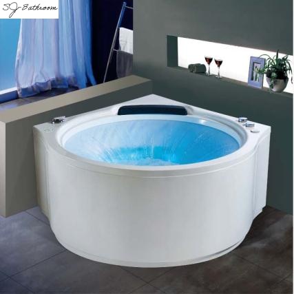 SJ-B7761 Sector waterfall massage modern bathtub