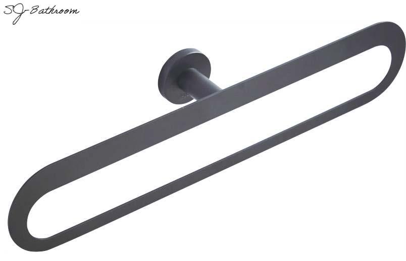 SJ-8102 black finishing 304 stainless steel bathroom accessories