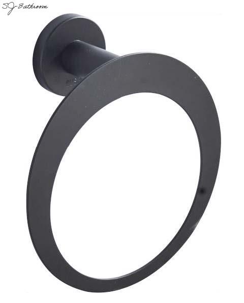 SJ-8110 304SS towel ring black color popular design