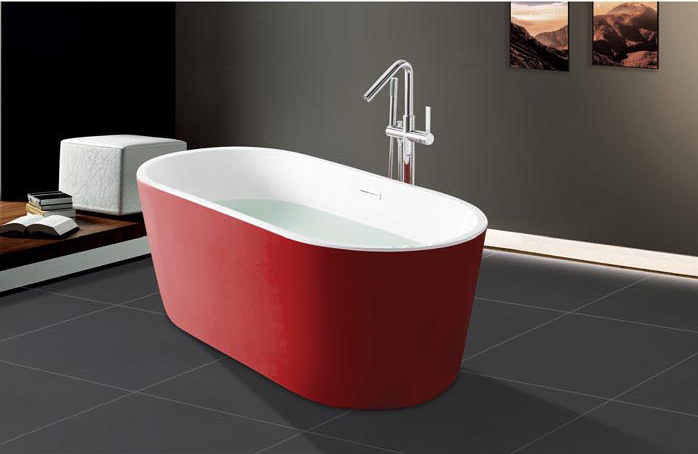 SJ-1019 Colorful Simple Modern Bathtub